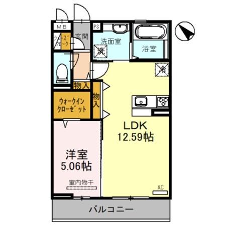 堺東駅 徒歩17分 3階の物件間取画像